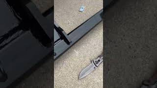 Trailer hitch install [upl. by Ahsenet]