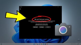 Fix We cant find your camera Error 0xA00F4244 in Windows 11  10  How To Solve Camera 📷✔️ [upl. by Vareck]