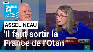 François Asselineau sur la guerre en Ukraine  quotPoutine a violé le droit internationalquot [upl. by Enelhtak]