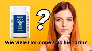 Wie viele Schilddrüsenhormone sind im Thyroid Natural Glandular enthalten [upl. by Walley]