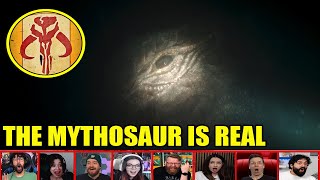 Reactors Reaction To Seeing The Mythosaur On The Mandalorian Season 3 Episode 2 [upl. by Auehsoj]