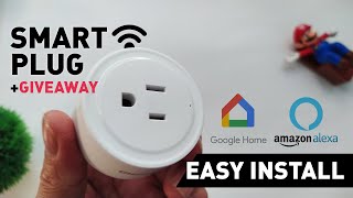 74517 Enbrighten Outdoor WiFi Smart Plug Yard Stake  Overview [upl. by Ameehs]