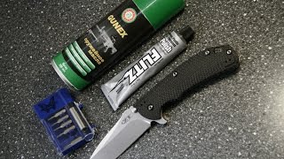 Нож Zero Tolerance 0560  разборка и профилактика [upl. by Garik]