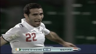 مصر وكوت ديفوار 41 قبل النهائي كأس الأمم الافريقية 2008HD [upl. by Yl831]