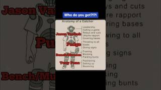 Baseball catcher legends  MLB best catcher  build your best catcher [upl. by Ruffi]