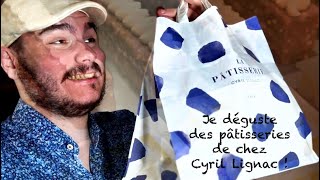 VLOG  Dégustations de pâtisseries De chez Cyril Lignac [upl. by Ailet979]