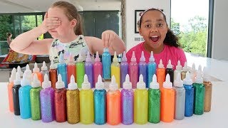 3 COLORS OF GLUE SLIME CHALLENGE Best Slimes Ever [upl. by Ahsha769]