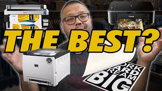 The Best TShirt Printers WATCH BEFORE YOU BUY [upl. by Oretna249]