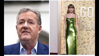 Golden Globes host called out by Piers Morgan after awful Taylor Swift joke [upl. by Mikkanen]