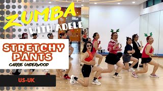 Stretchy Pant  Carrie Underwood  Zumba class  Choreo by Adele  Christmas music [upl. by Yi]