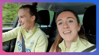 VLOG  Six Pack for Summer Ab Circuit amp Arsenal v Aston Villa ⚽️  Lisa Evans amp Vivianne Miedema [upl. by Orfurd]