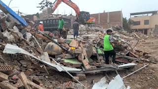 Continuamos el recorrido por las obras de la VIA EXPRESA SUR Zona de Huertos de Venegas en Surco [upl. by Lanod]