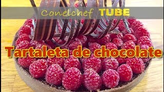 Tartaleta de chocolate súper cremosa [upl. by Aisiat510]