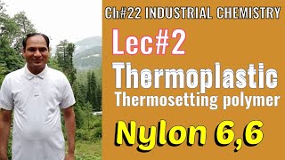 Ch22  Lec2  Thermoplastic Thermosetting polymer13Butadiene to Nylon 66 Class 12 [upl. by Kay]