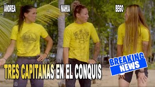 TRES CAPITANAS EN EL CONQUIS 2022  NAHIA BEGO Y ANDREA [upl. by Yelrebmik]