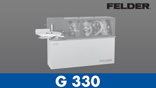 Felder® G330  Edgebander  Felder Group [upl. by Hort]