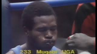 John Mugabi UGA Vs Andres Aldama CUBA [upl. by Asilef853]