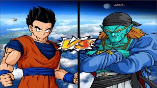 GOHAN VIDEL GOTEN Y TRUNKS VS VILLANOS Z PELICULAS PARTE 2  NIVEL EXTREMO  DBZ BT4 BATALLAS 💥💪 [upl. by Santoro]