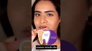 permanent teeth whitening solution purple toothpaste v34 colour corrector [upl. by Oizirbaf]