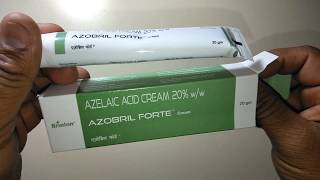 Azobril Forte Cream review in Hindi मुंहासों का असरकारी इलाज हैं यह क्रीम [upl. by Onairam]