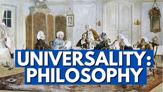 What is Universality Philosophy [upl. by Enattirb]