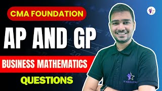 AP and GP Questions  CMA Foundation December 2024  Jinesh Jain [upl. by Hourigan481]