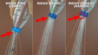 ♻️♻️ Hacer una REGADERA casera para plantas y semilleros  Reciclar botellas plástico PET [upl. by Ahrendt]