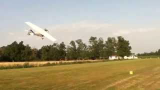 Crash of an ULM takeoff in France [upl. by Aig]