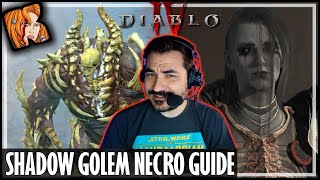 KRIPP’S SHADOW GOLEM NECRO BUILD GUIDE Season 2  Diablo 4 [upl. by Ecinahs920]