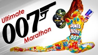 Ultimate BONDATHON James Bond 007 Marathon 25 Films in 3 Days w RANKINGS [upl. by Auhsuj]