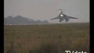 Supersonic Tu144  Hard landing [upl. by Sollows]