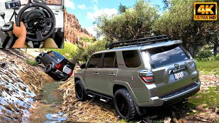 Toyota 4Runner amp Land Rover Defender  OFFROAD CONVOY  Forza Horizon 5Thrustmaster T300RS gameplay [upl. by Phillipe]