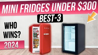 BEST Mini Fridges Under 300 2024  The Only 3 You Should Consider Today [upl. by Llenhoj]