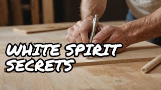 Woodworking EXPERT Shares White Spirit Secrets for DustFree Finish [upl. by Nairrad]