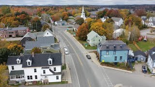 Flying around Milbridge Maine  October 14 2019 [upl. by Dilks]