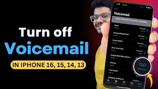 How to Turn OFF Voicemail on iPhone  Turn off voicemails in IOS 18 [upl. by Lias]