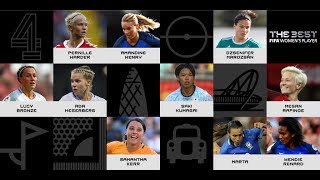 The Best FIFA Women’s Player nominees revealed [upl. by Euf]