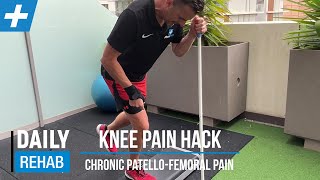 Single Leg Exercise Hack for Patellofemoral Knee Pain  Tim Keeley  Physio REHAB [upl. by Harac]