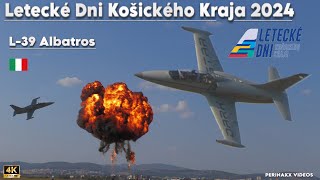 Aero L39C Albatros 🇮🇹 ▲ Letecké Dni Košického Kraja 2024 [upl. by Aner]