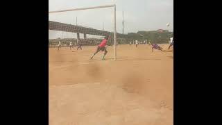 Goalkeepers alertness during a training session [upl. by Octave407]