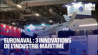 Euronaval  3 innovations de lindustrie maritime [upl. by Abell]