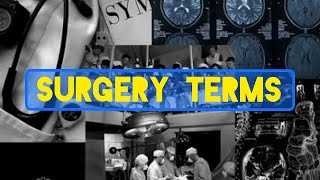 Surgery terms ectomy amp tomeotome  5Minute MediConcept [upl. by Jyoti]