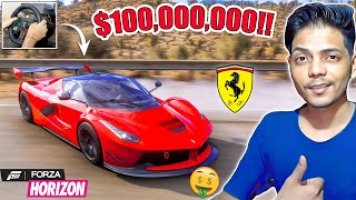 FINALLY I BOUGHT MY DREAM CAR LAFERRARI 😍 VERY EXPENSIVE Forza Horizon 5  LOGITECH G29 [upl. by Ellennod661]