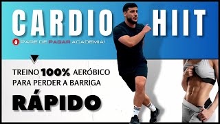 Treino CARDIO para Perder Barriga em CASA  HIIT  14 MINUTOS  500 calorias [upl. by Ailelc]