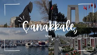 Çanakkale Vlog  Çanakkale’de bir gün  Eskişehir’den günübirlik Çanakkale [upl. by Minoru539]