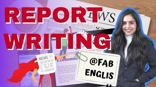 REPORT WRITING  How To Write A Newspaper Report  Format Important Tips And Examples [upl. by Anelyak78]