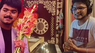 Ena Azhagu Ethanai Azhagu  Vijay 90s Hits Unplugged Cover by Tajmeel Sherif  Love Today [upl. by Wilhide740]