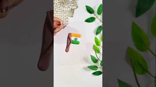 Clay art ideas easy🇮🇳hand craft for kids🇮🇳shotsshortshandcraftclayartflagindianarttrendingyt [upl. by Sukramaj116]