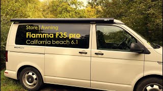 Installing Fiamma F35pro on California Beach 61 [upl. by Marion]