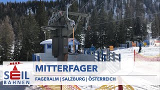 🇦🇹🚠 Schlepplift Mitterfager  Fageralm  Forstau  inkl Details zur Bahn [upl. by Bennink330]